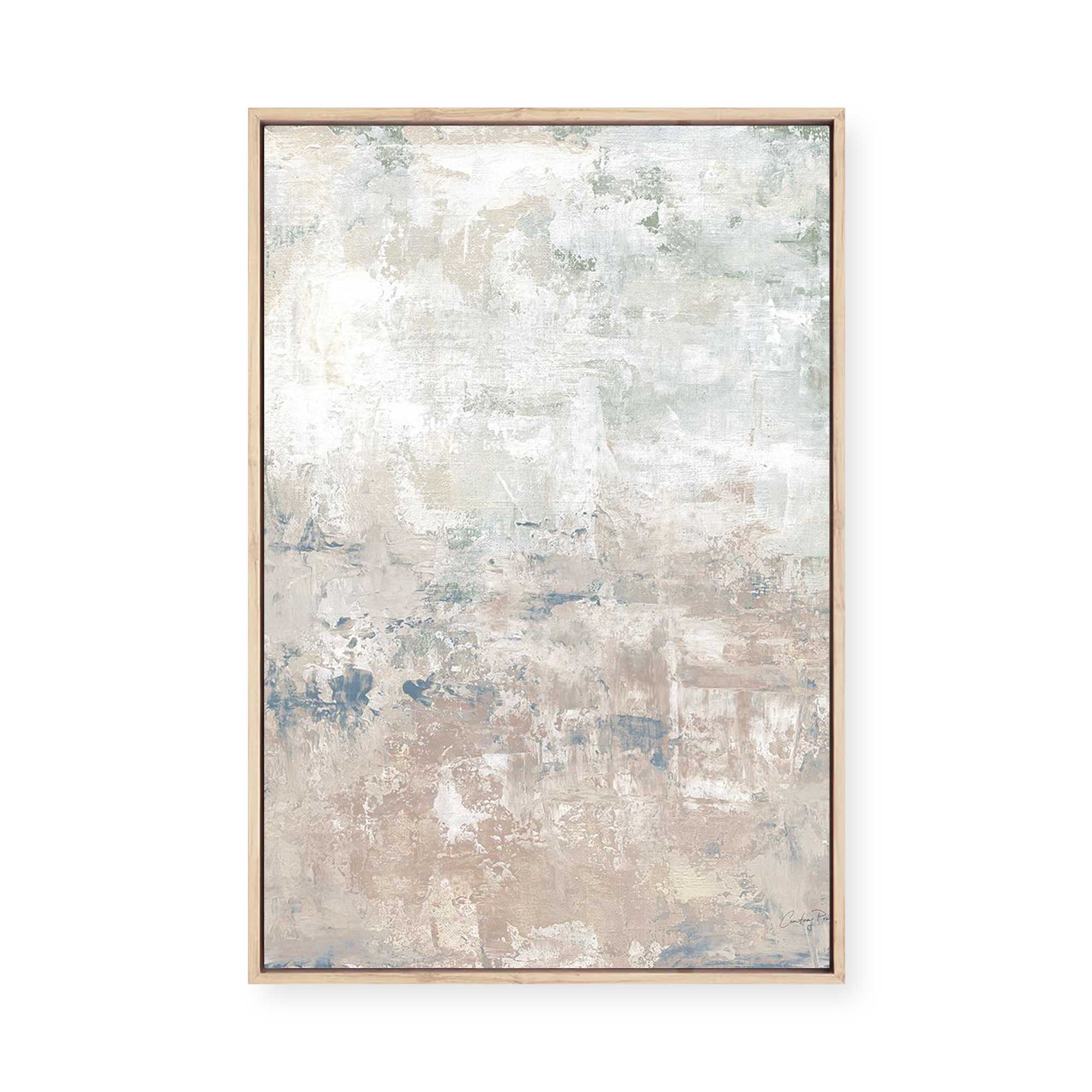 Clay Neutral I | Framed Canvas