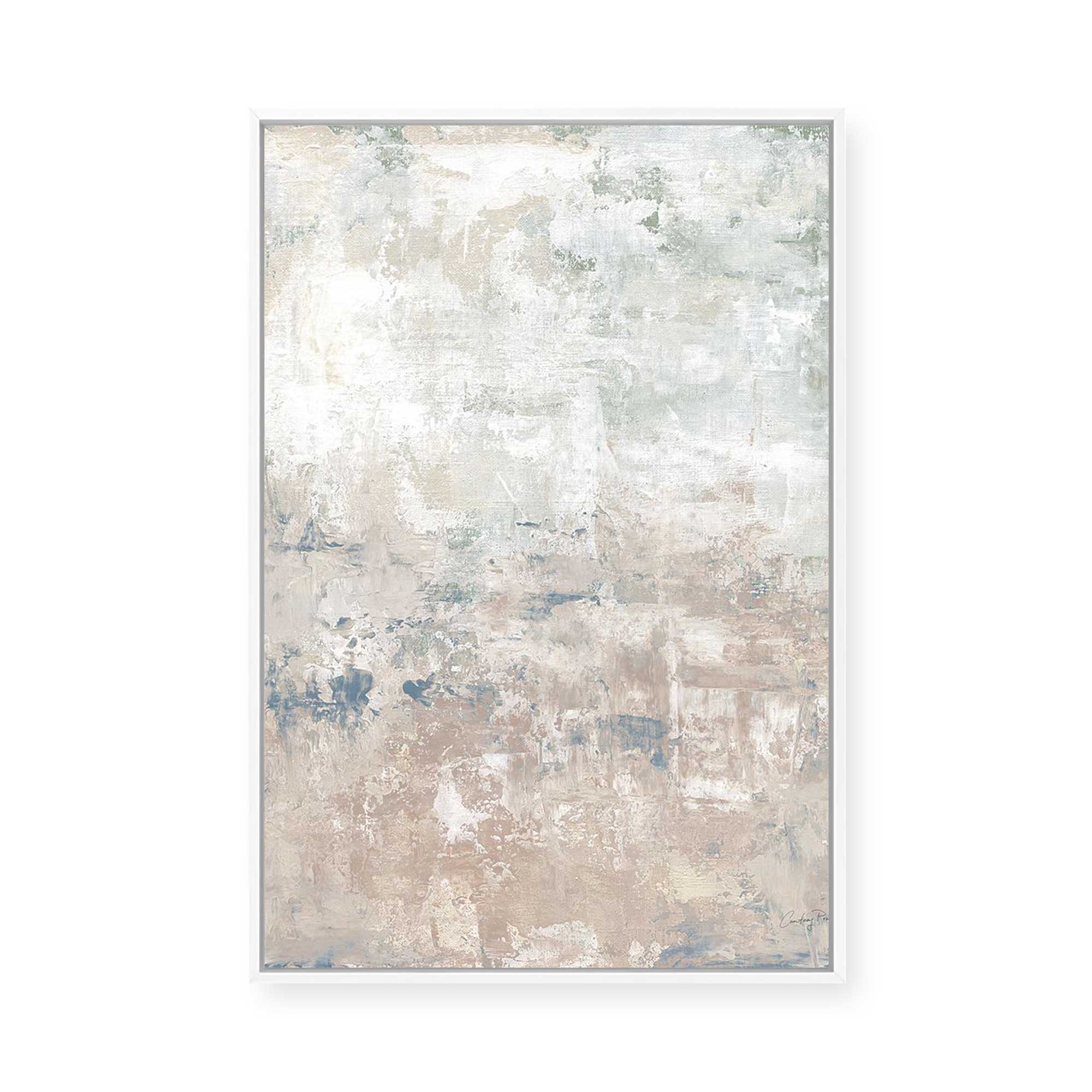 Clay Neutral I | Framed Canvas