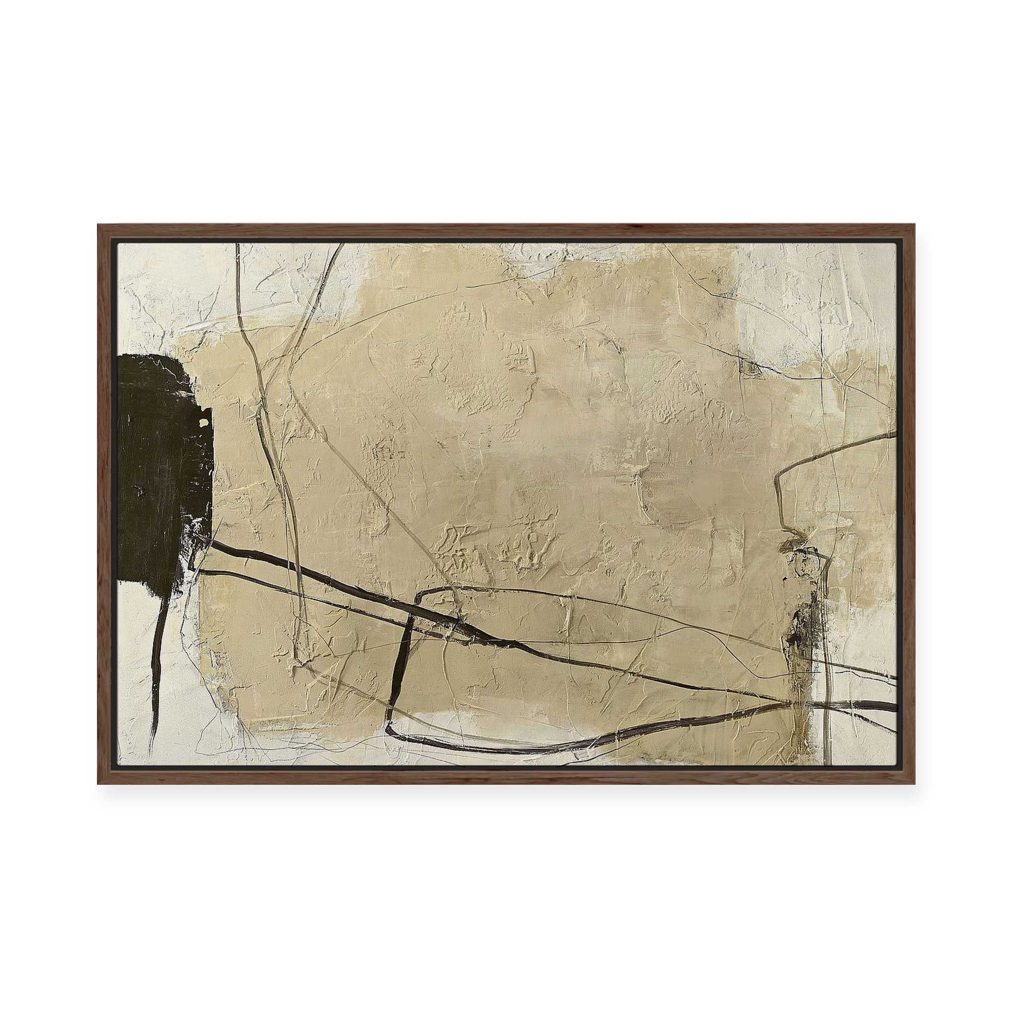 Cloudline | Framed Canvas