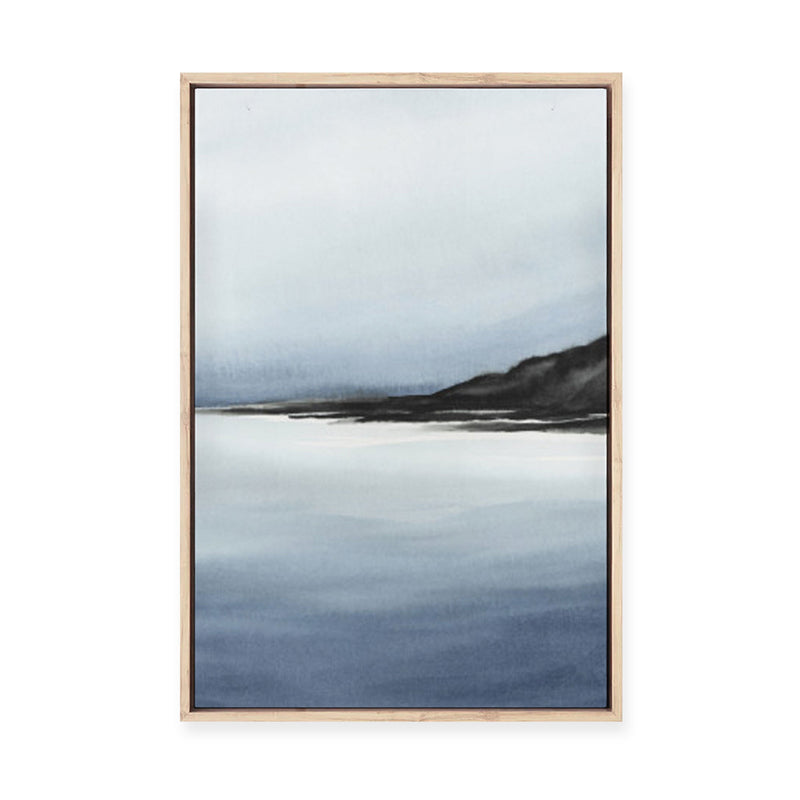 Coastal Cliff III | Framed Canvas