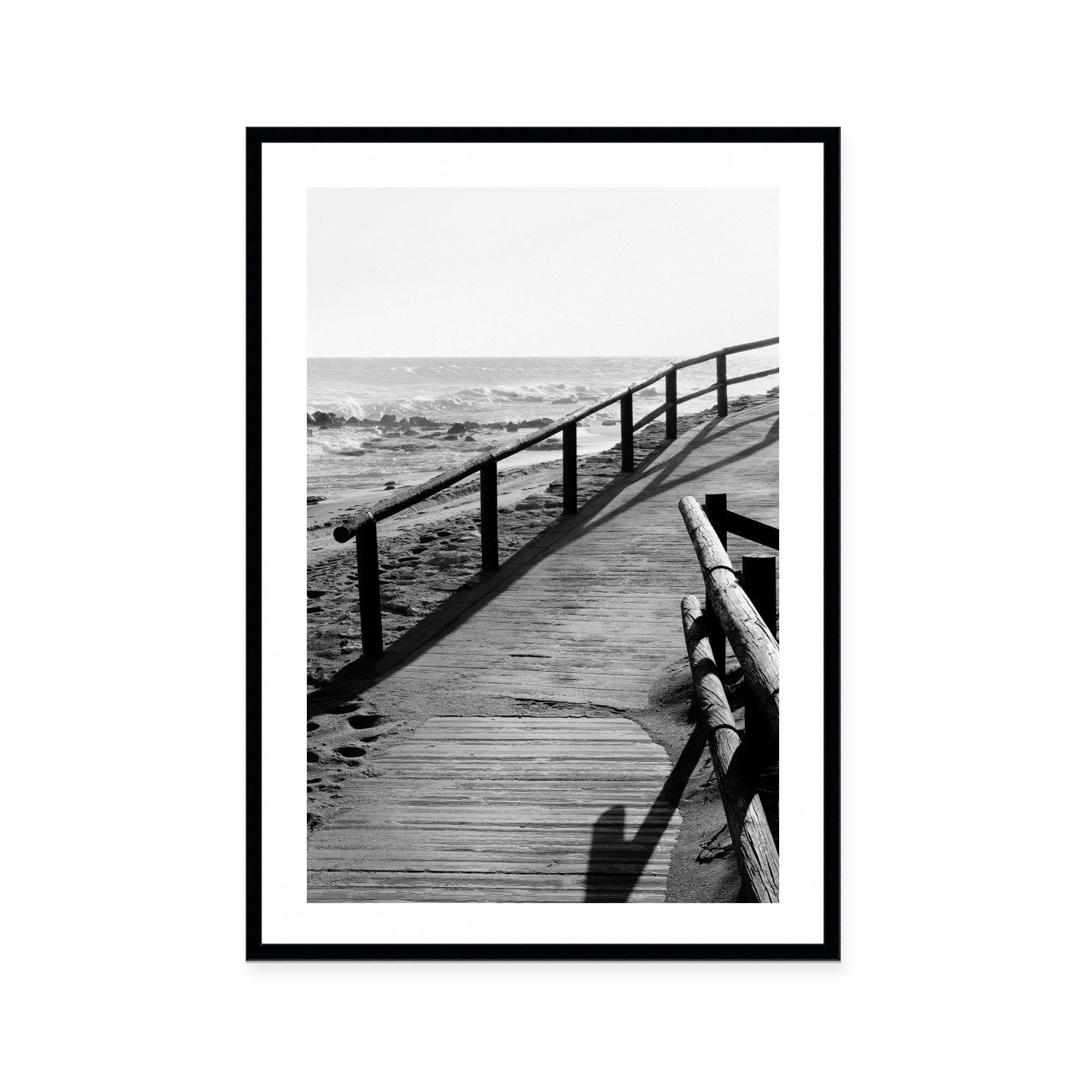 Coastal Path Shadows