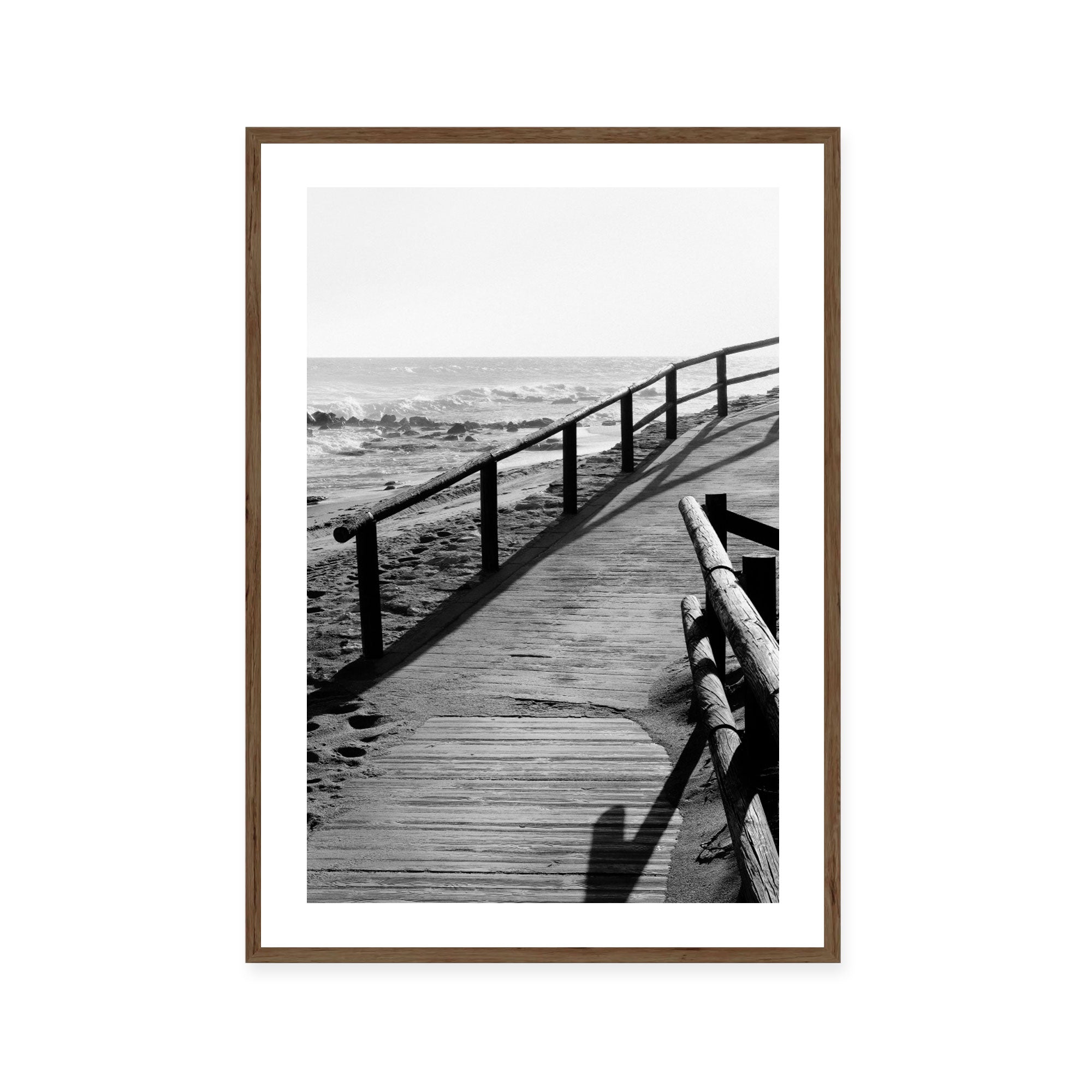 Coastal Path Shadows