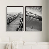 Coastal Path Shadows