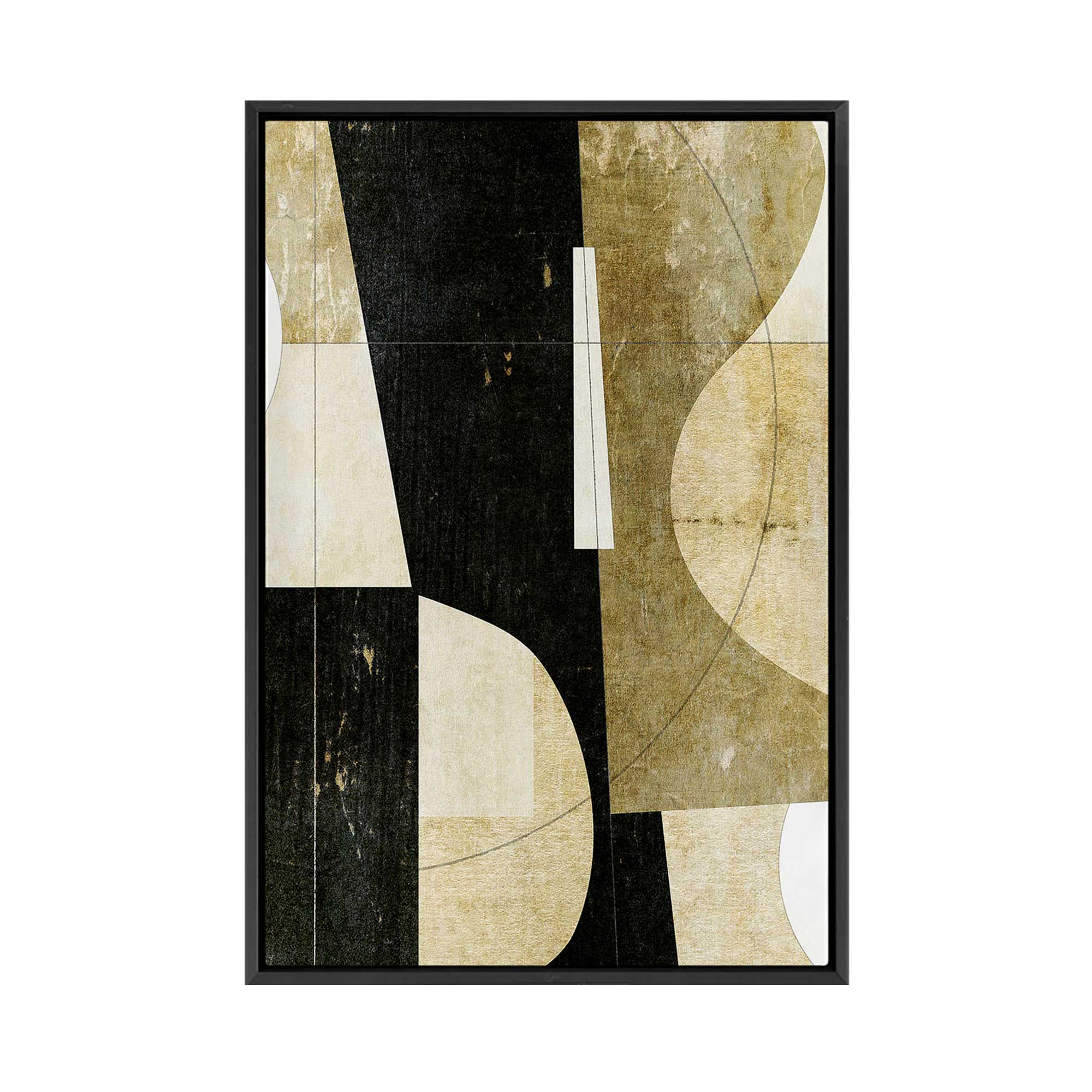 Collage No27 | Framed Canvas