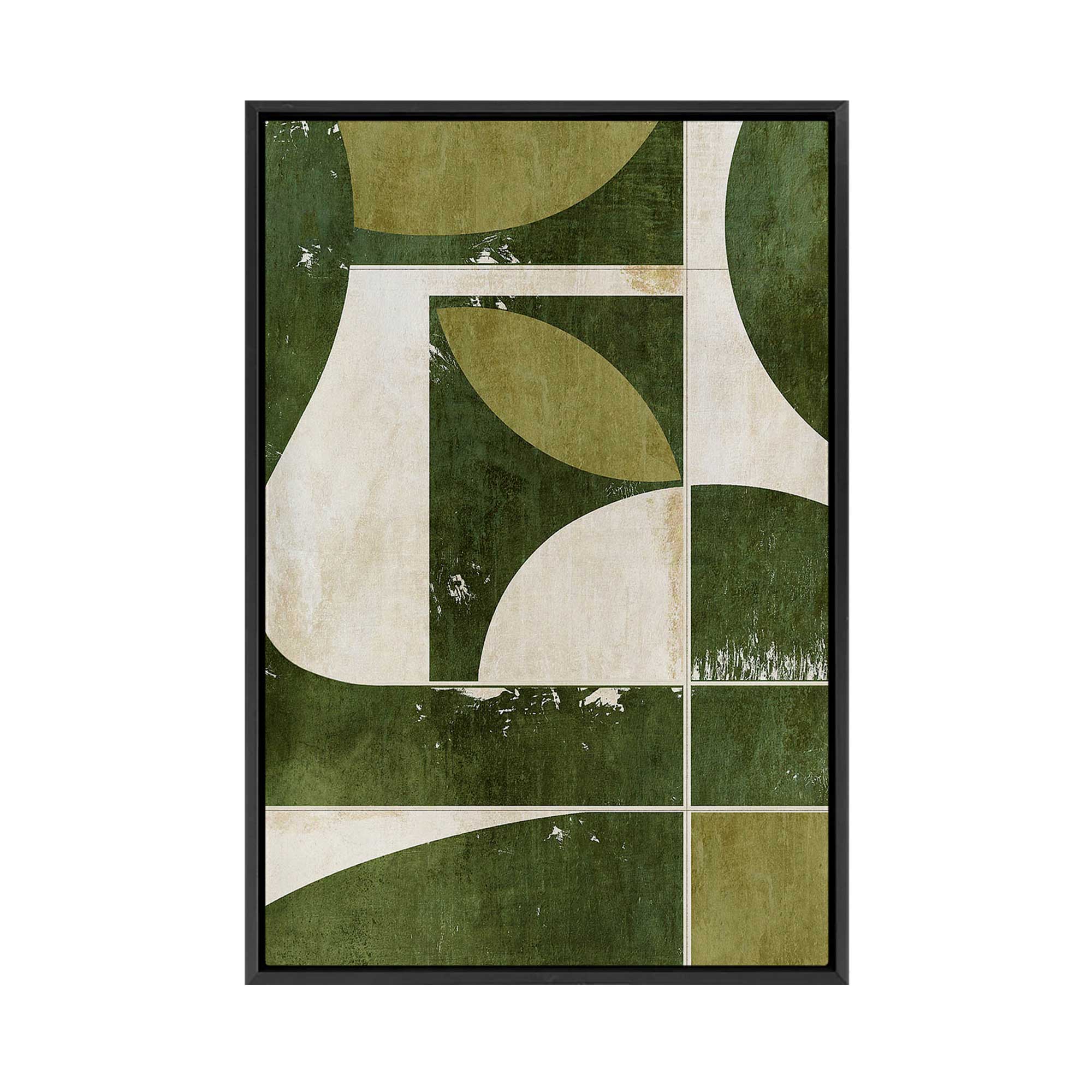 Collage No30 | Framed Canvas