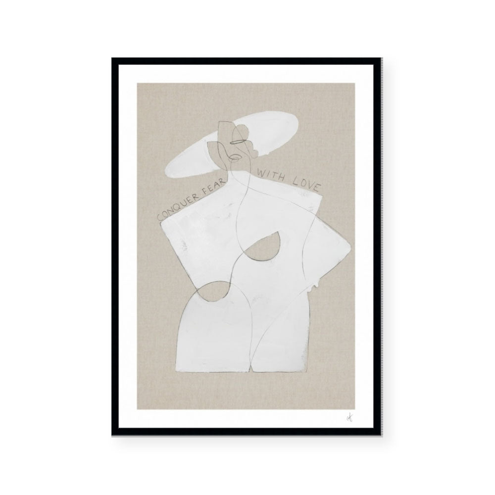 Conquer Fear | Fine Art Print | Peytil