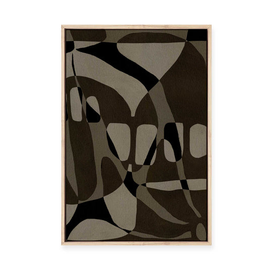 Contour I | Framed Canvas