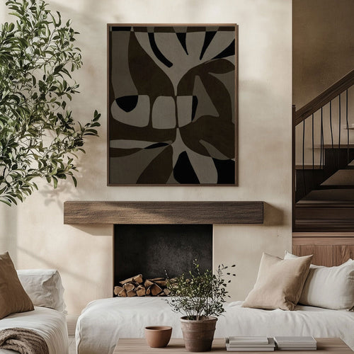 Contour II | Framed Canvas