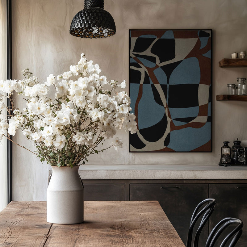 Contour III | Framed Canvas