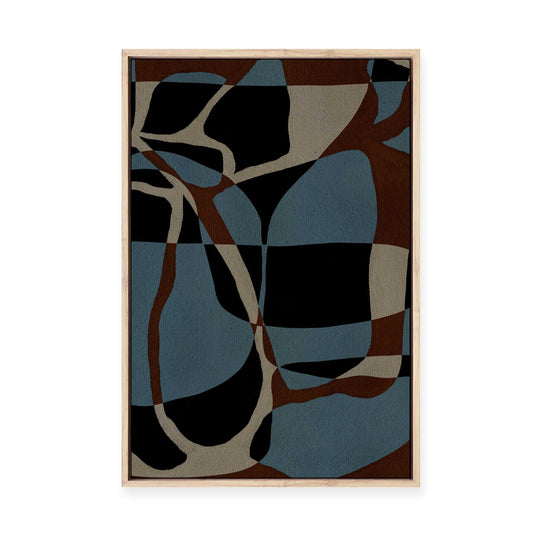 Contour III | Framed Canvas