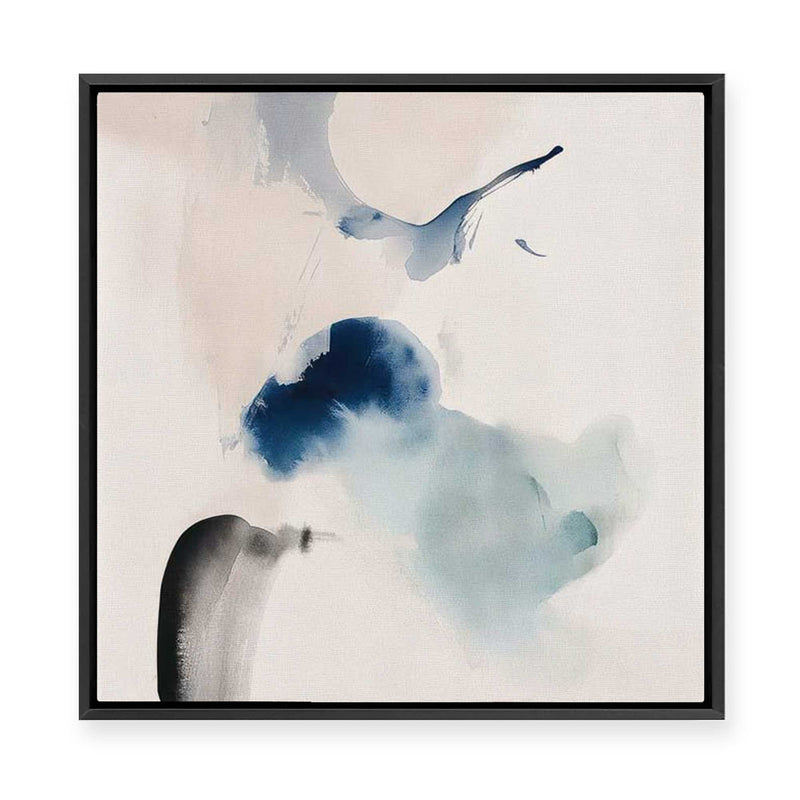 Contours in Water II | Framed Canvas