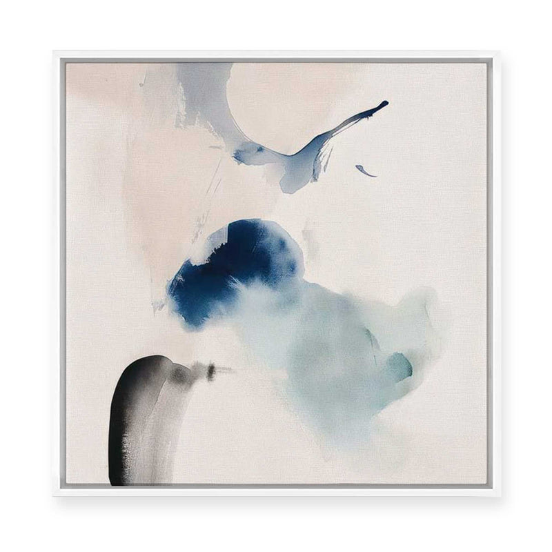 Contours in Water II | Framed Canvas