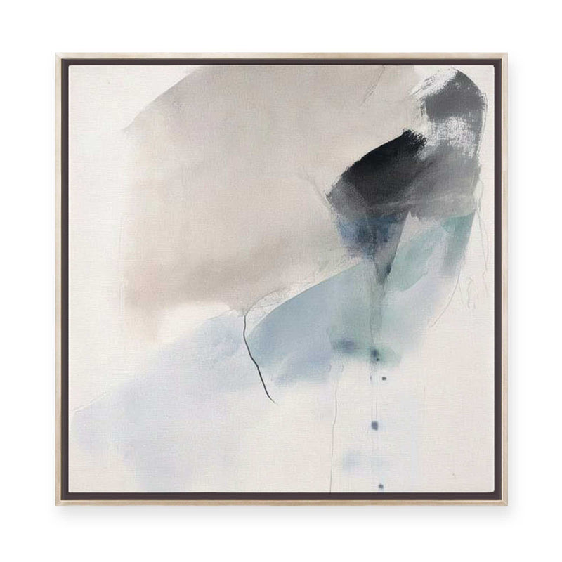 Contours in Water I | Framed Canvas