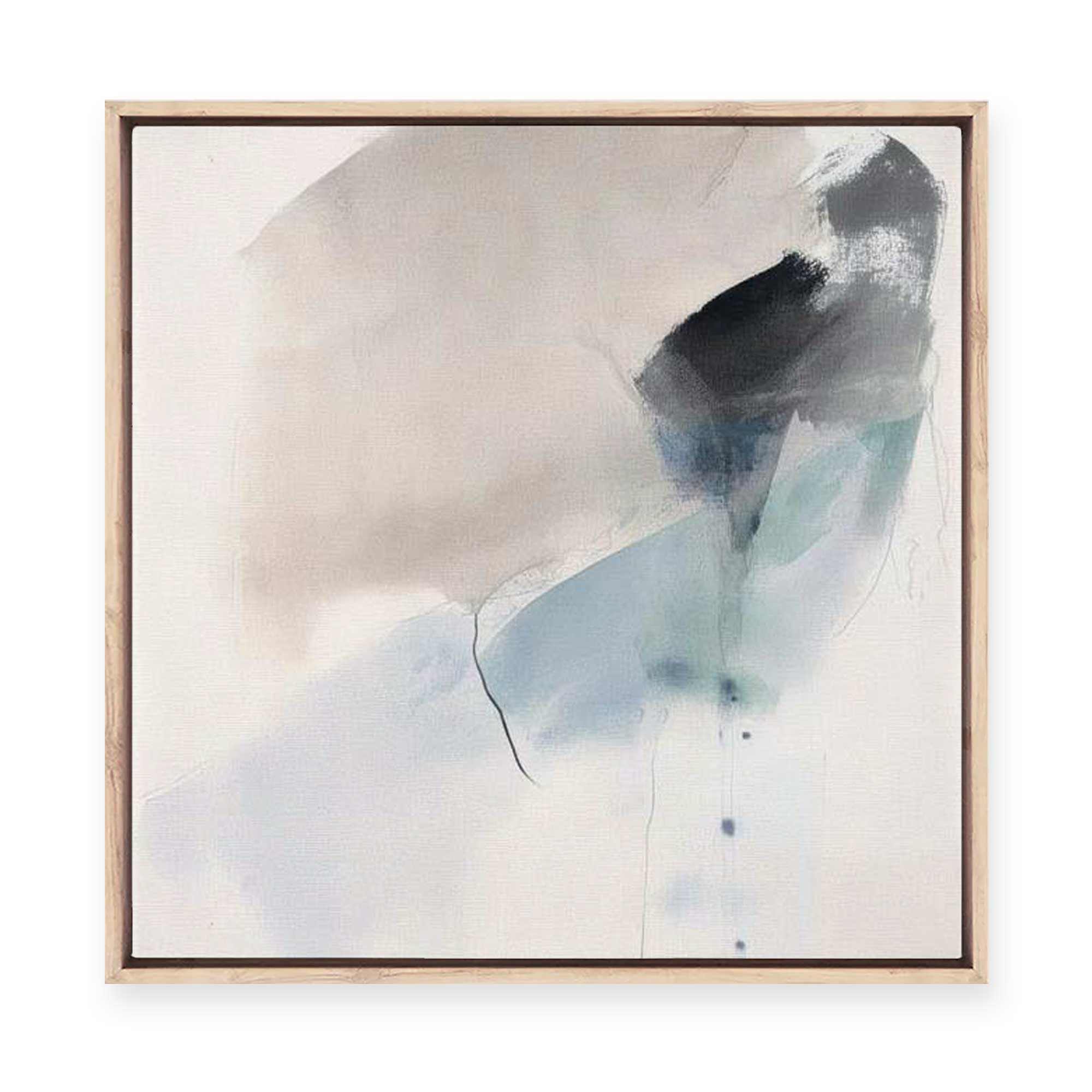 Contours in Water I | Framed Canvas