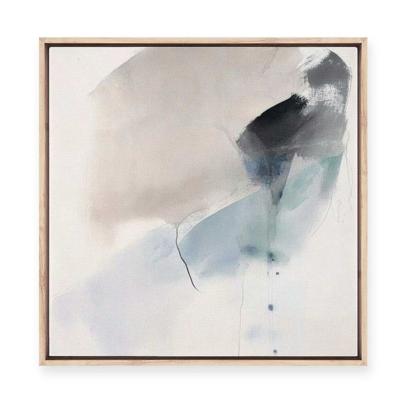 Contours in Water I | Framed Canvas