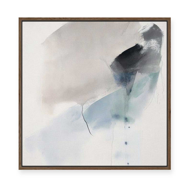 Contours in Water I | Framed Canvas