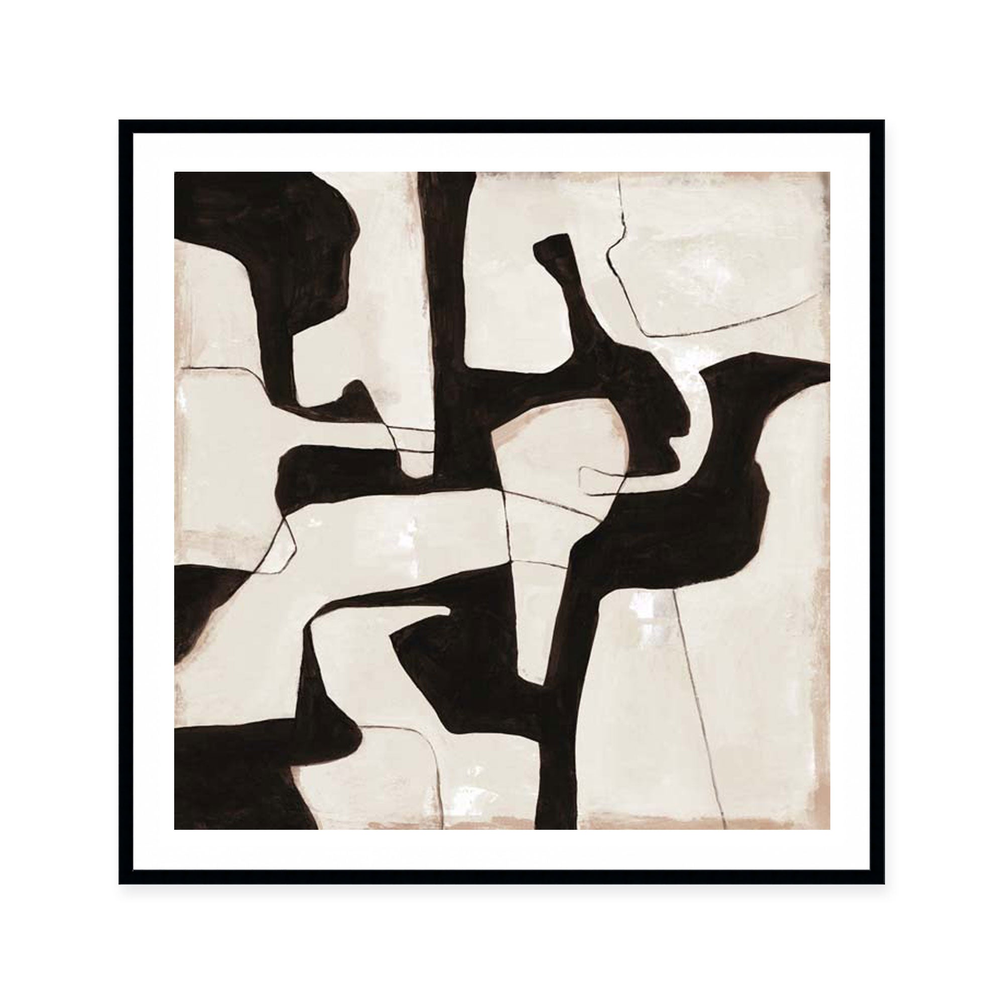 Contrasting Shapes in Motion I