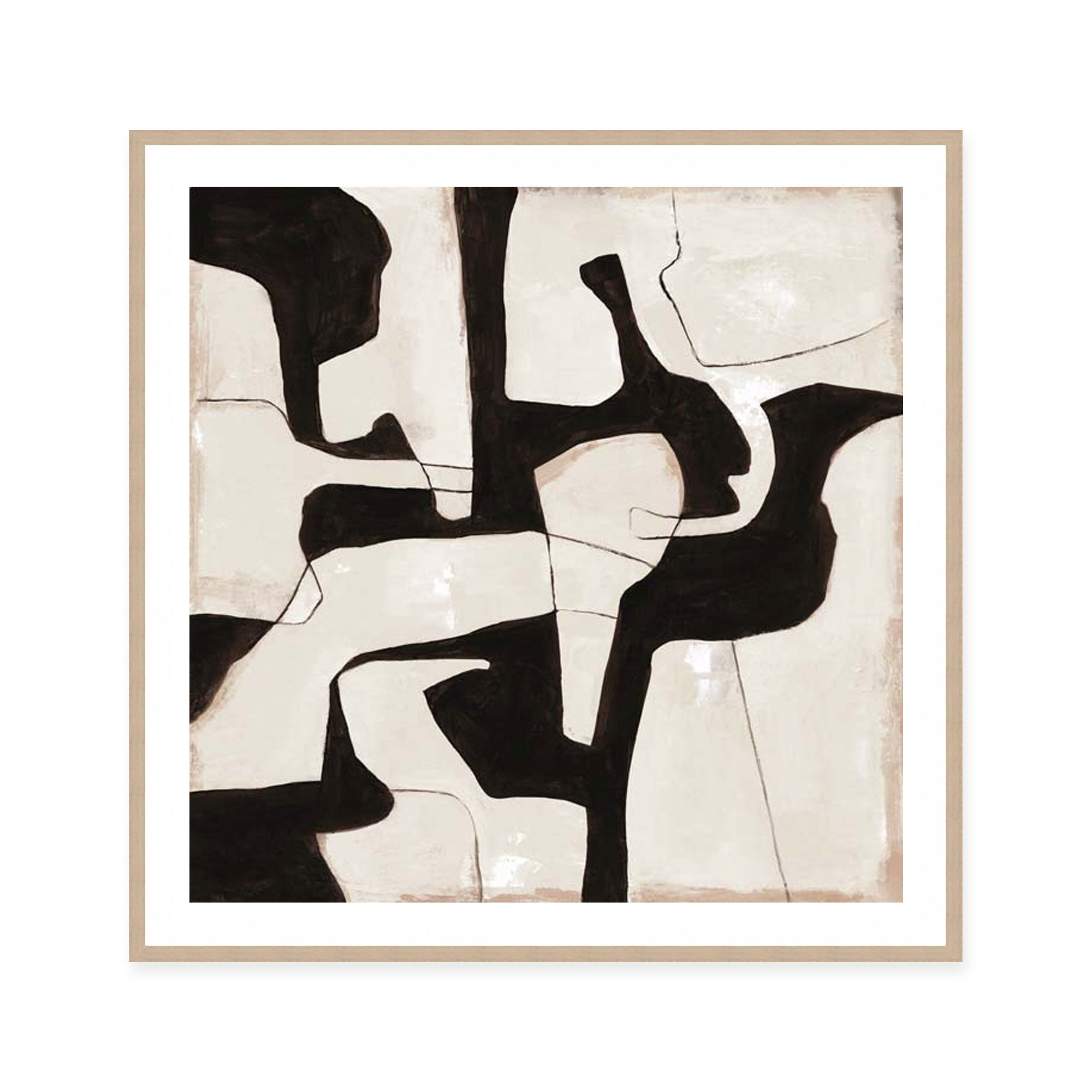 Contrasting Shapes in Motion I