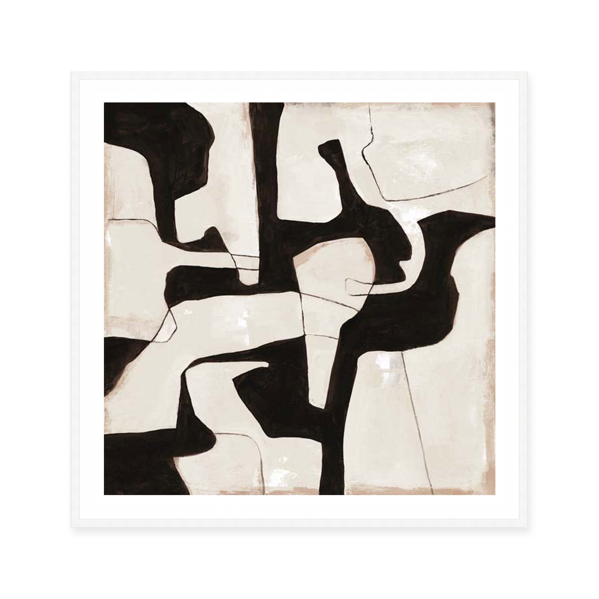 Contrasting Shapes in Motion I