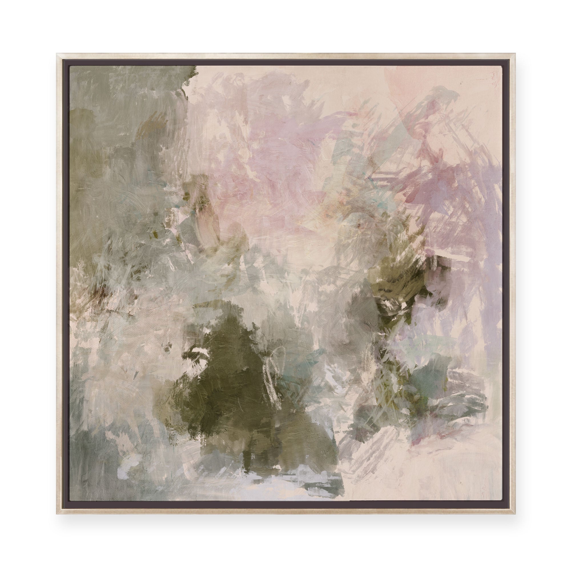 Conversation without Words | Framed Canvas