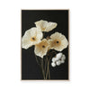 Cotton Flower II | Framed Canvas