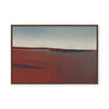 Crimson Horizon | Framed Canvas