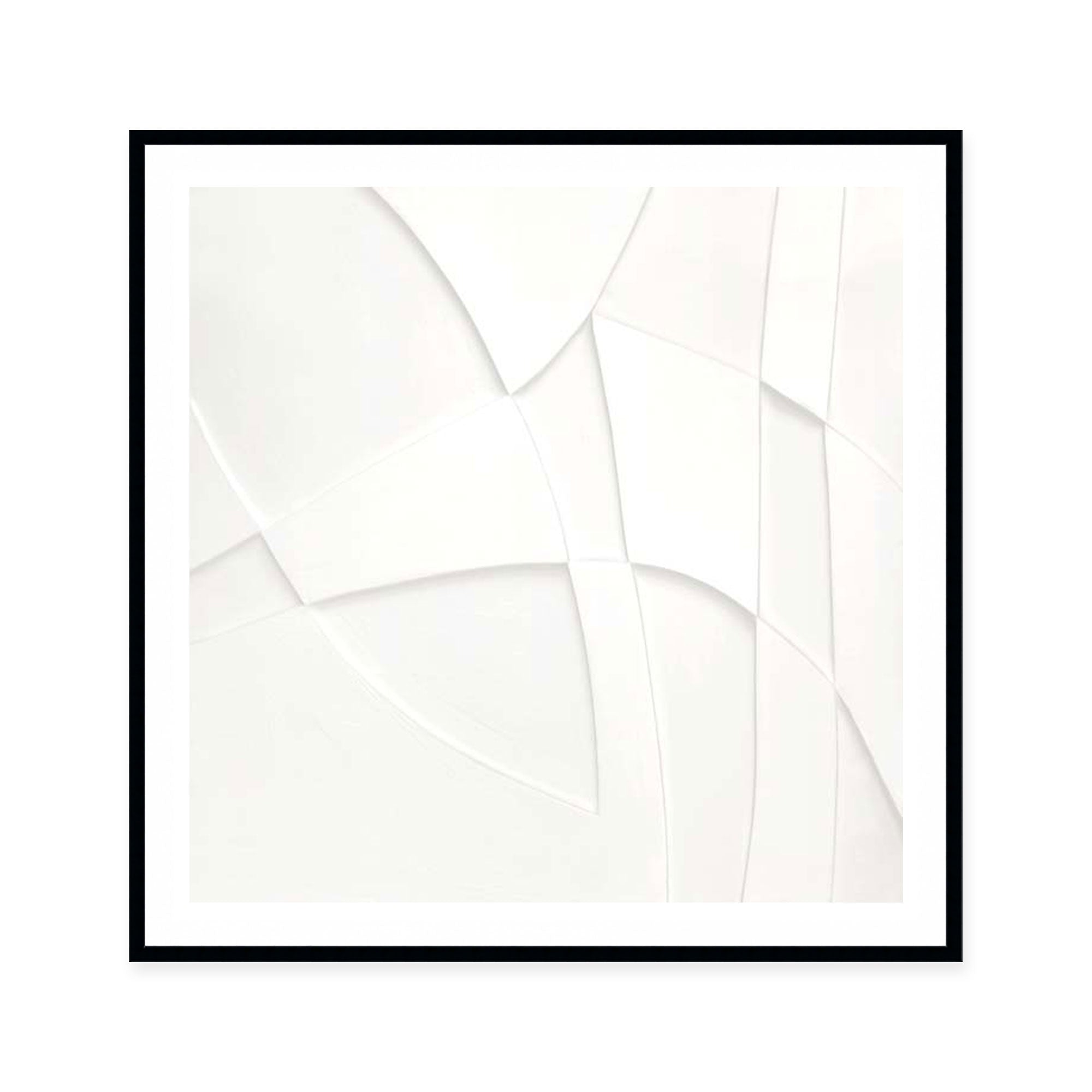 Curved Layers in White Harmony I