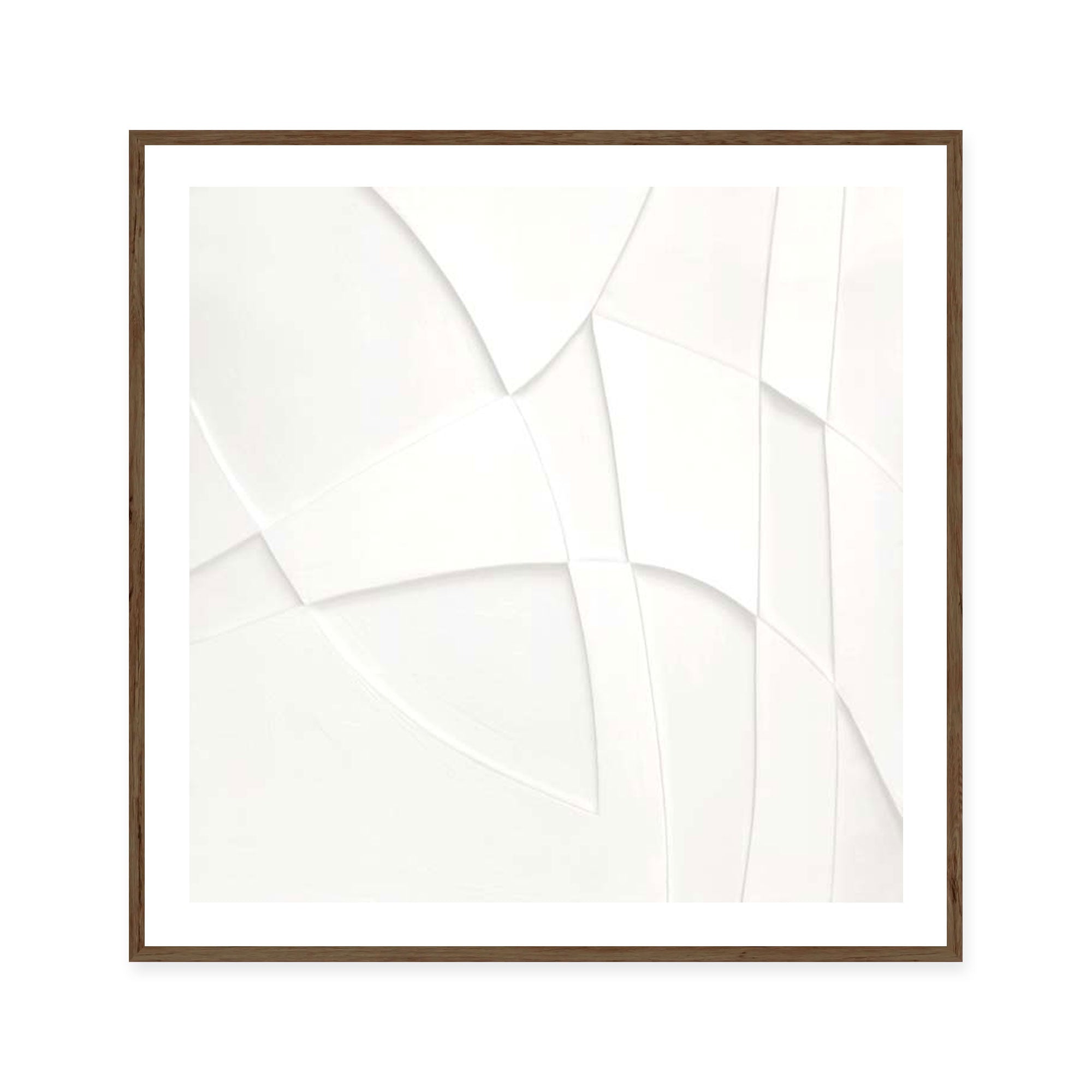 Curved Layers in White Harmony I