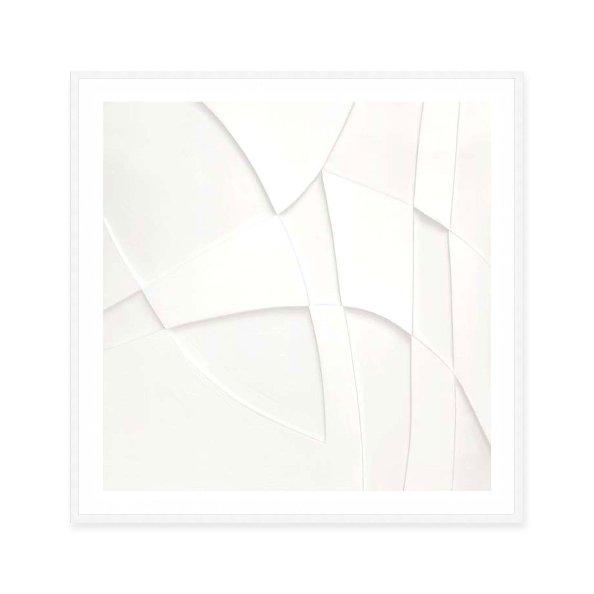 Curved Layers in White Harmony I