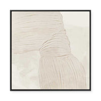Curved Lines in Subtle Harmony II | Framed Canvas