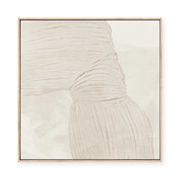 Curved Lines in Subtle Harmony II | Framed Canvas