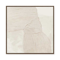 Curved Lines in Subtle Harmony II | Framed Canvas