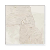 Curved Lines in Subtle Harmony II | Framed Canvas