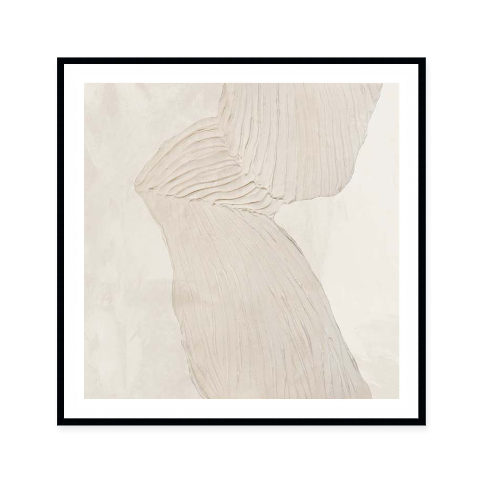 Curved Lines in Subtle Harmony I