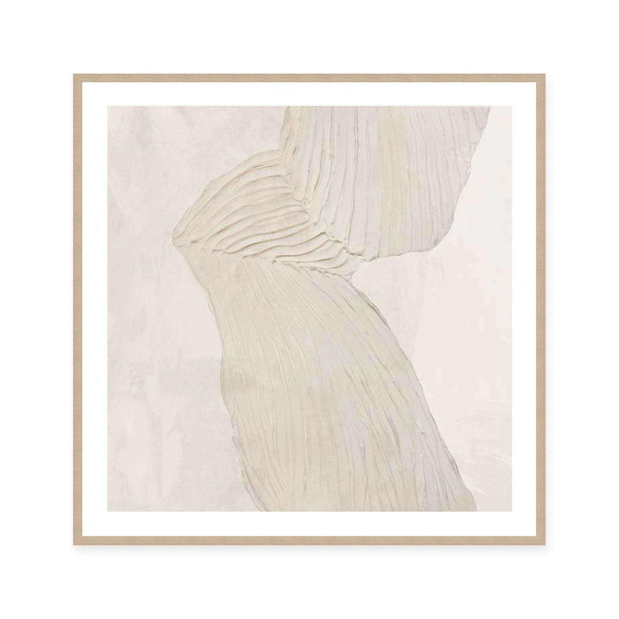Curved Lines in Subtle Harmony I