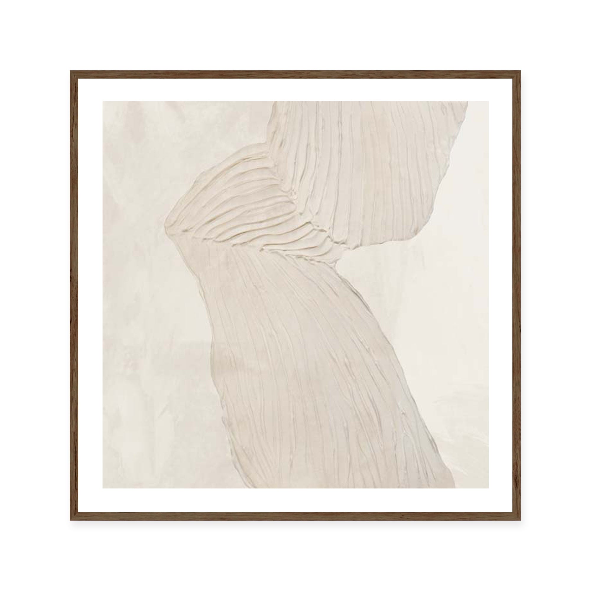 Curved Lines in Subtle Harmony I