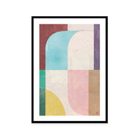 Curved Pastel Blocks