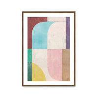 Curved Pastel Blocks