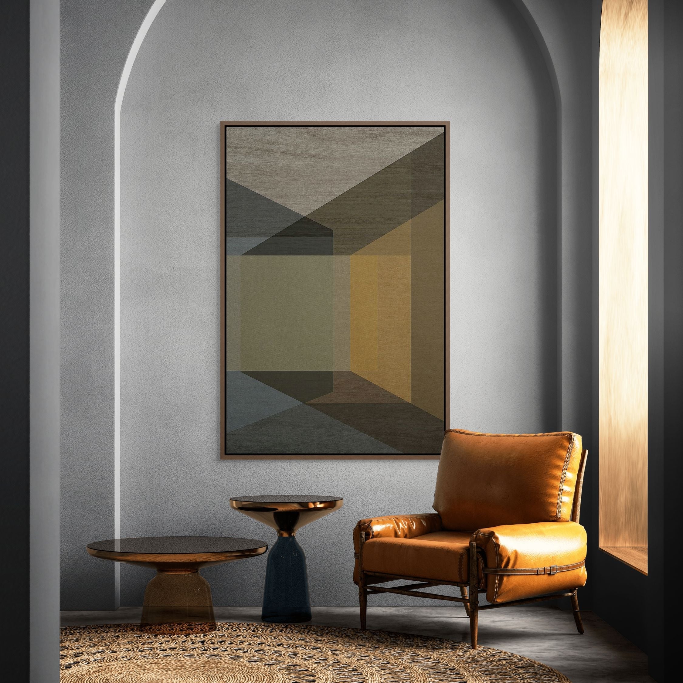 Dark Room | Framed Canvas