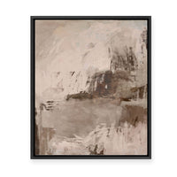 Daydream in Latte | Framed Canvas
