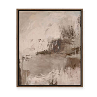 Daydream in Latte | Framed Canvas