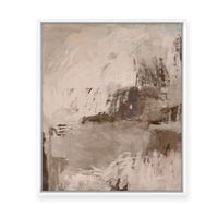Daydream in Latte | Framed Canvas