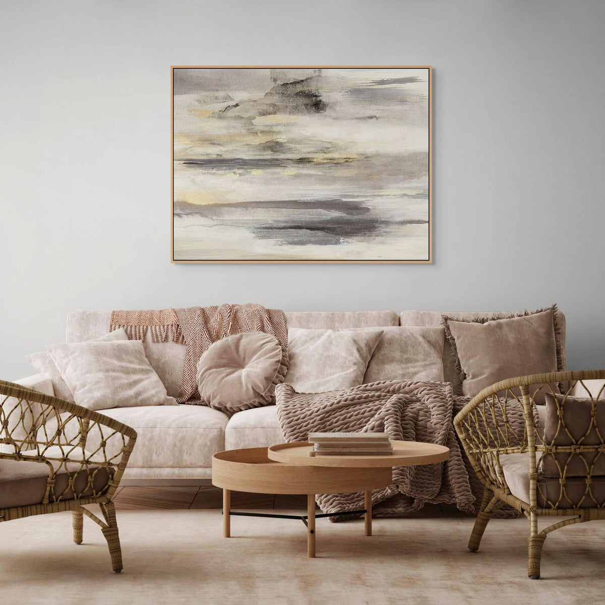 Deep Purple | Framed Canvas