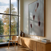 Delicate Silence | Framed Canvas