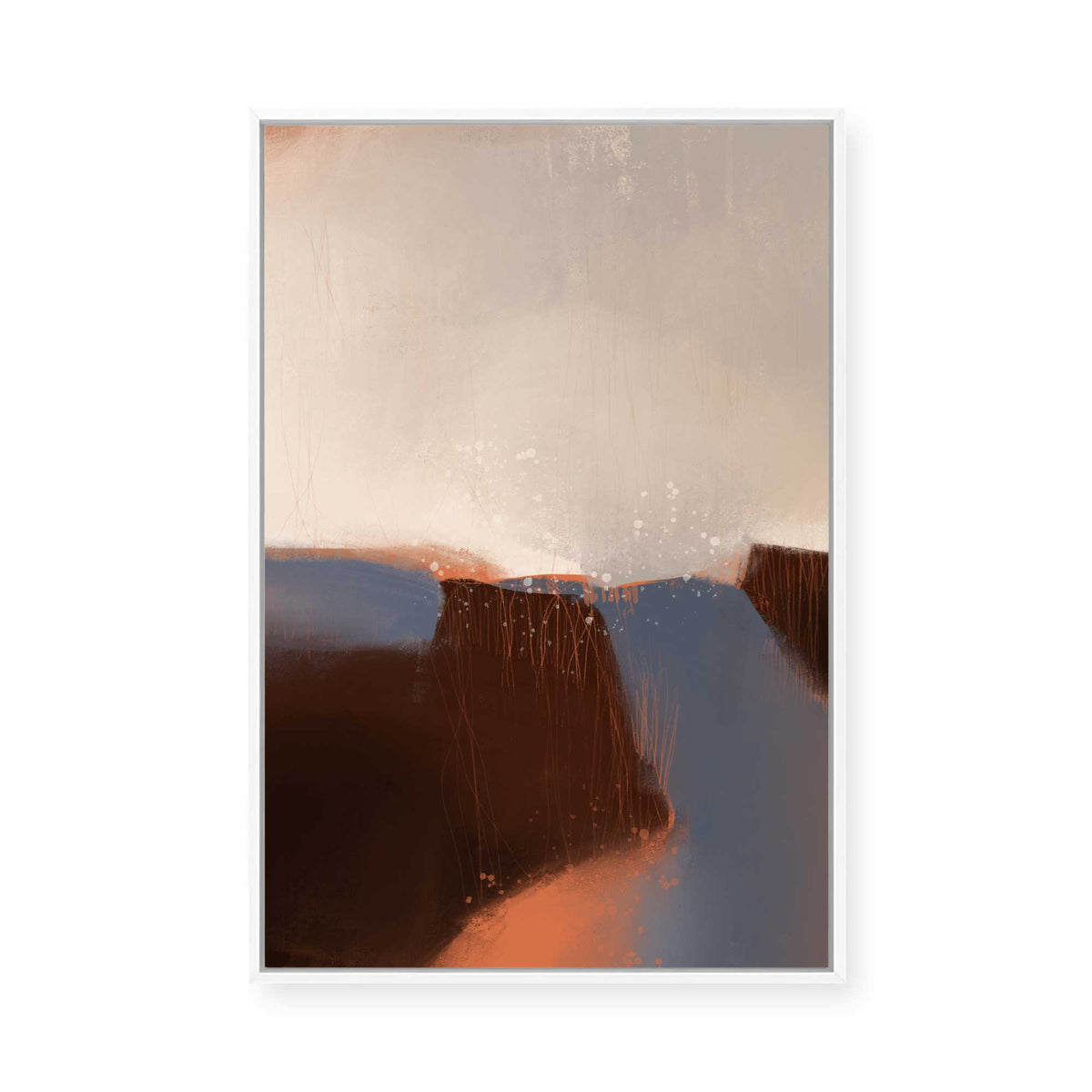 Desert Mirage | Framed Canvas