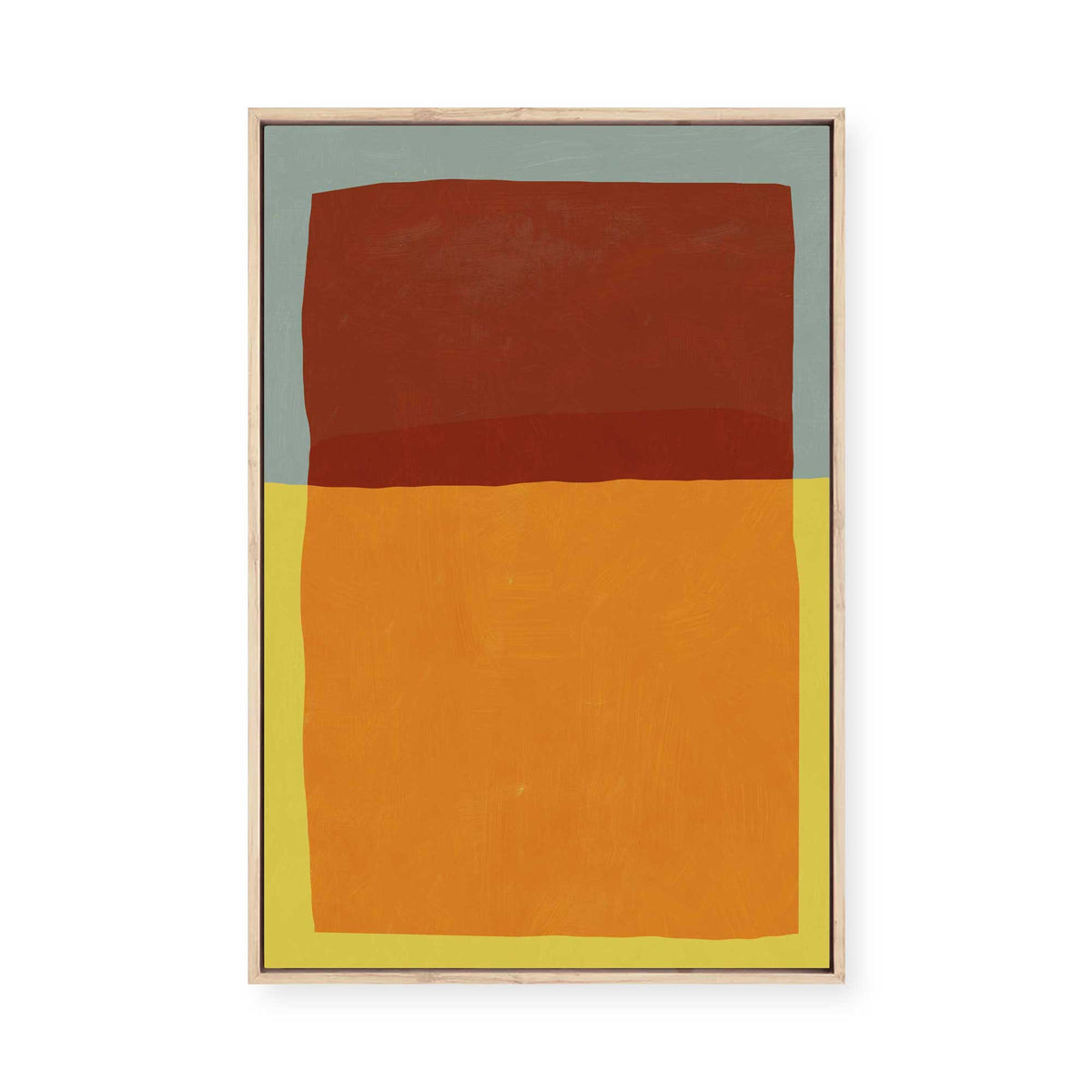 Desert Transition | Framed Canvas