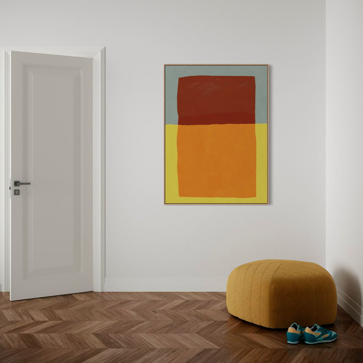Desert Transition | Framed Canvas