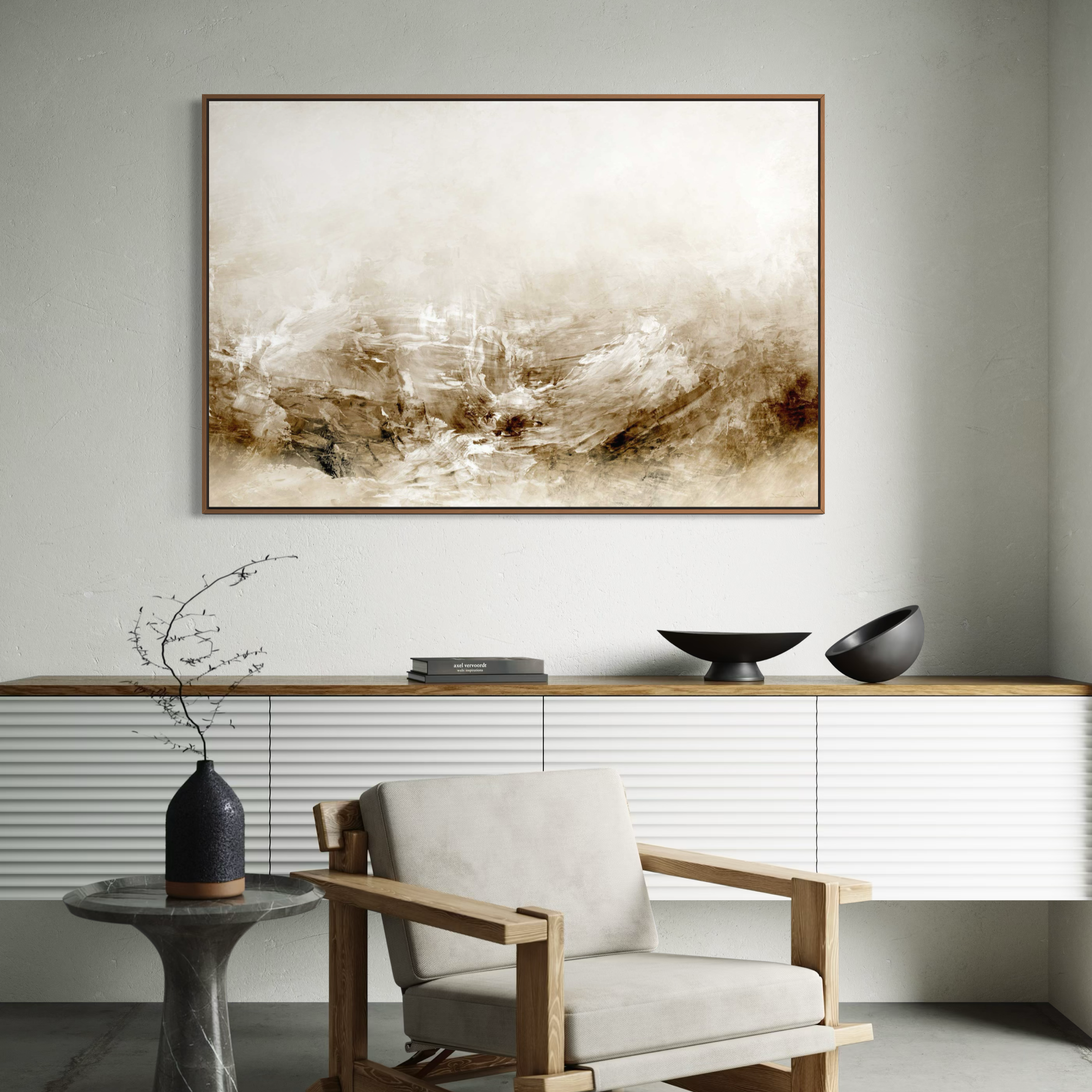 Desert Wind | Framed Canvas
