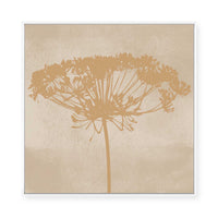 Dill Botanical Silhouette | Framed Canvas