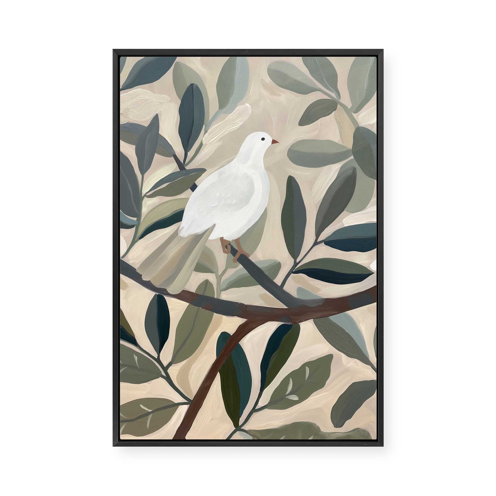 Dove | Framed Canvas